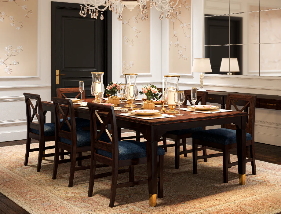 Wood dining tables