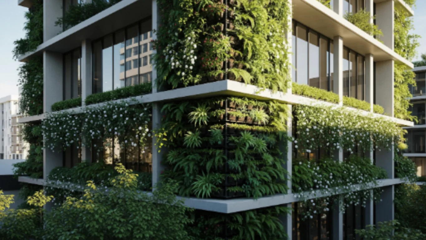 visualizing vertical gardens