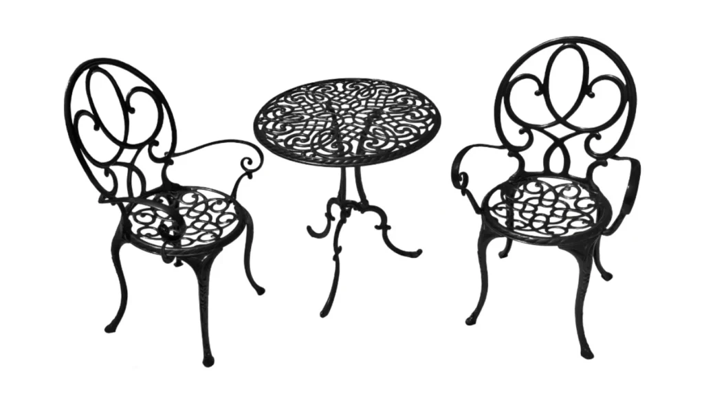 Tips For Maintaining Decorative Metal Furniture In Your Garden 1 Cleaning Decorative Metal Furniture