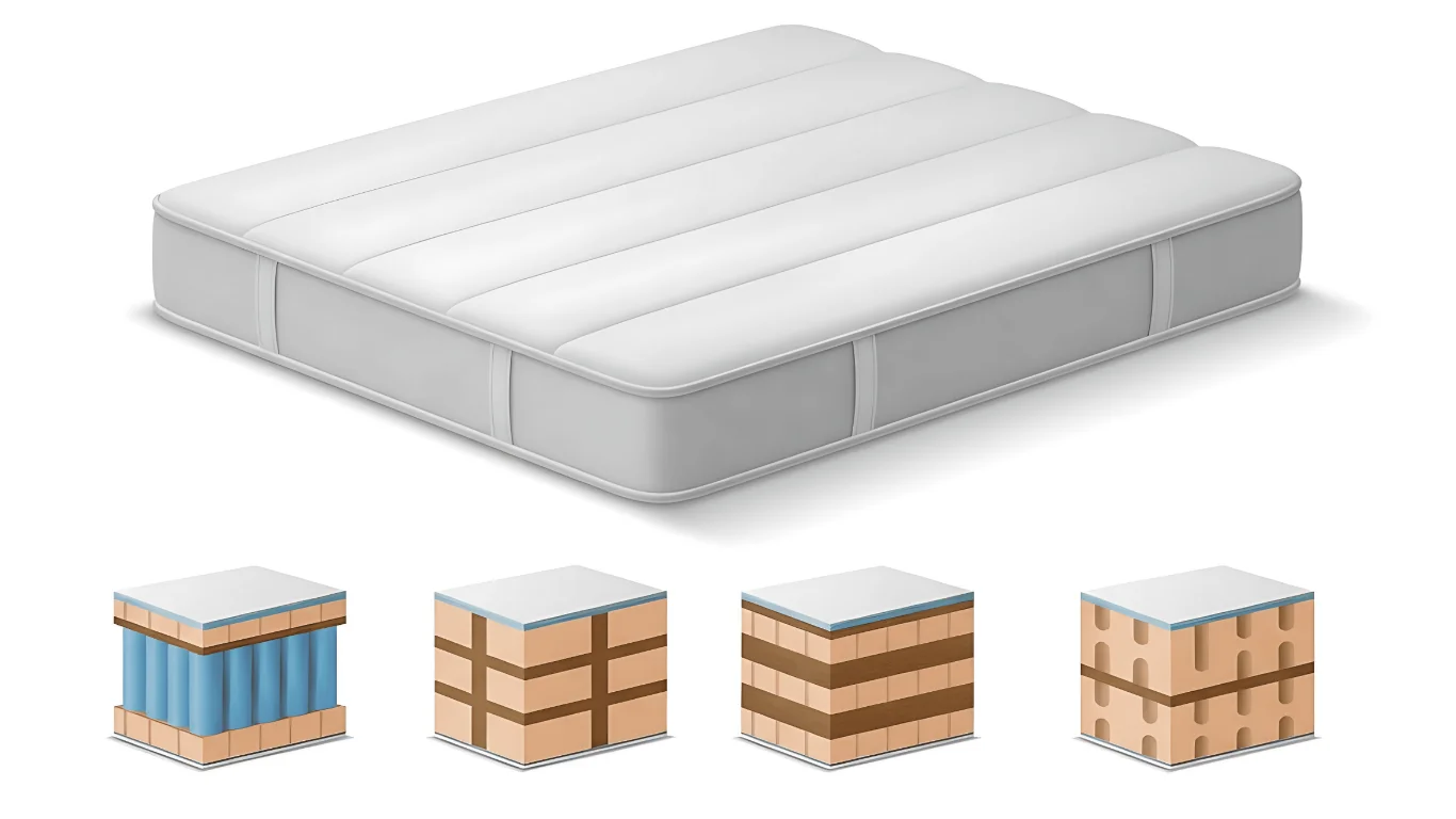Memory Foam vs Hybrid Mattresses