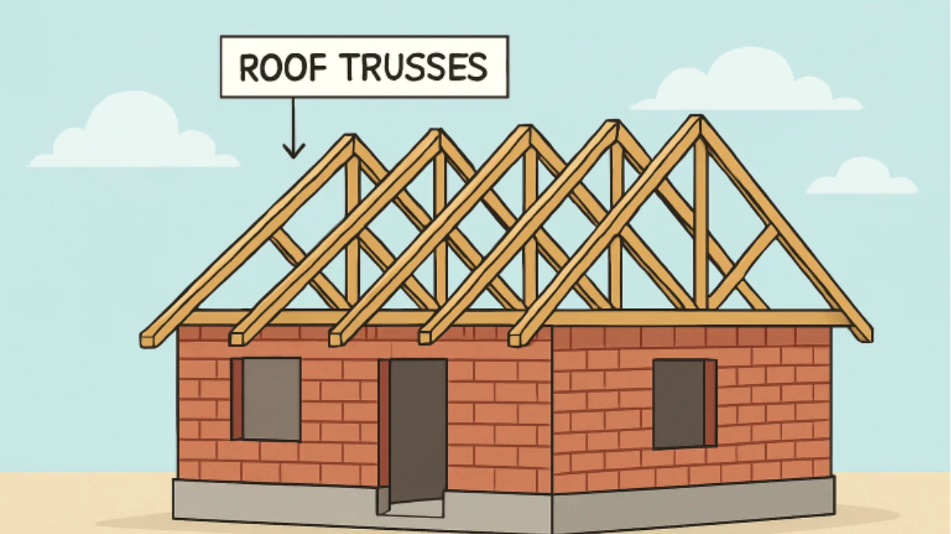 Wood Roof Trusses