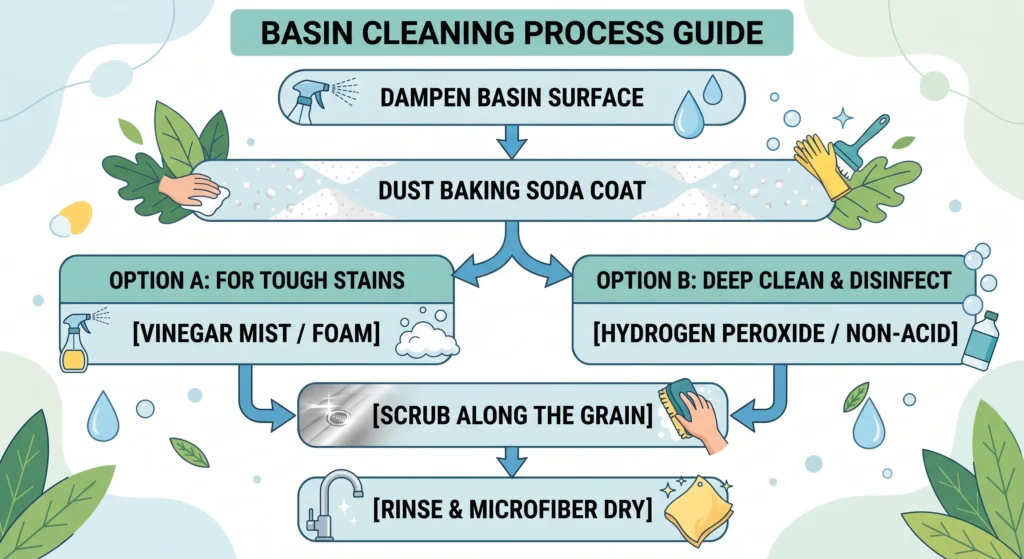 How to Clean Stainless Steel Kitchen Sink: Stains, Scale & Care 1 how to clean stainless steel kitchen sink