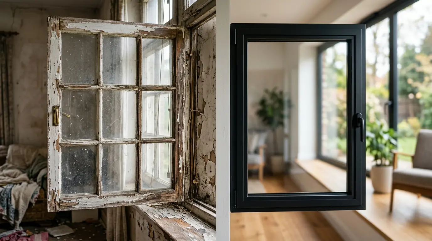 Home 1 aging windows