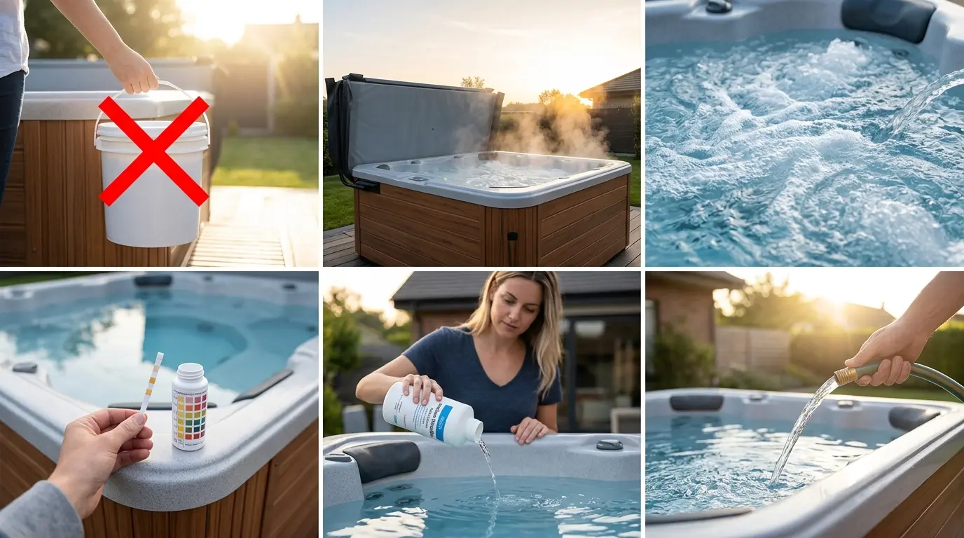 Home 2 how to reduce chlorine in hot tub